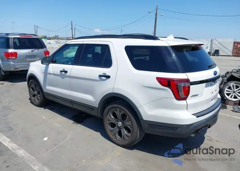 2018 Ford Explorer Sport z USA, uszkodzony, nr VIN 1FM5K8GT4JGC86809